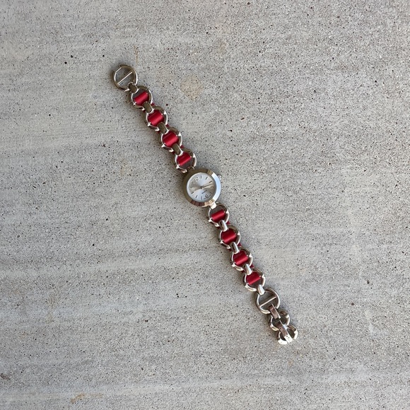 Funky Red Avon Watch - Picture 2 of 2